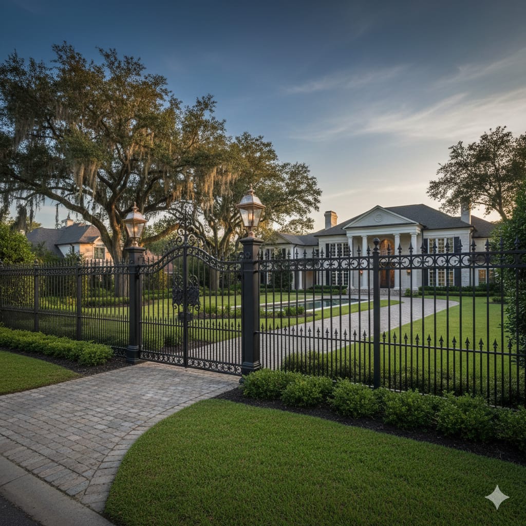 Ornamental Steel Fence atlanta