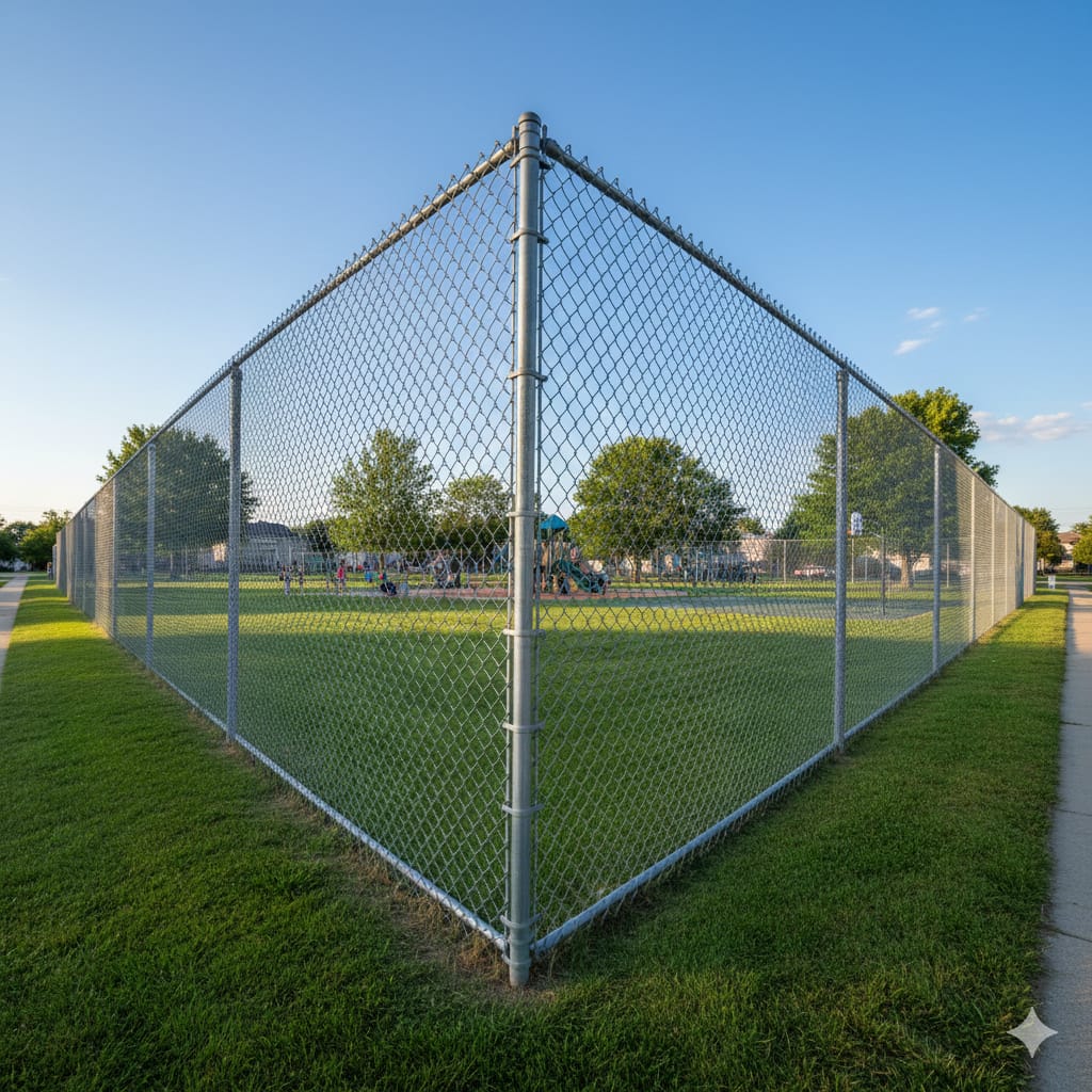 chainlink fence atlanta park