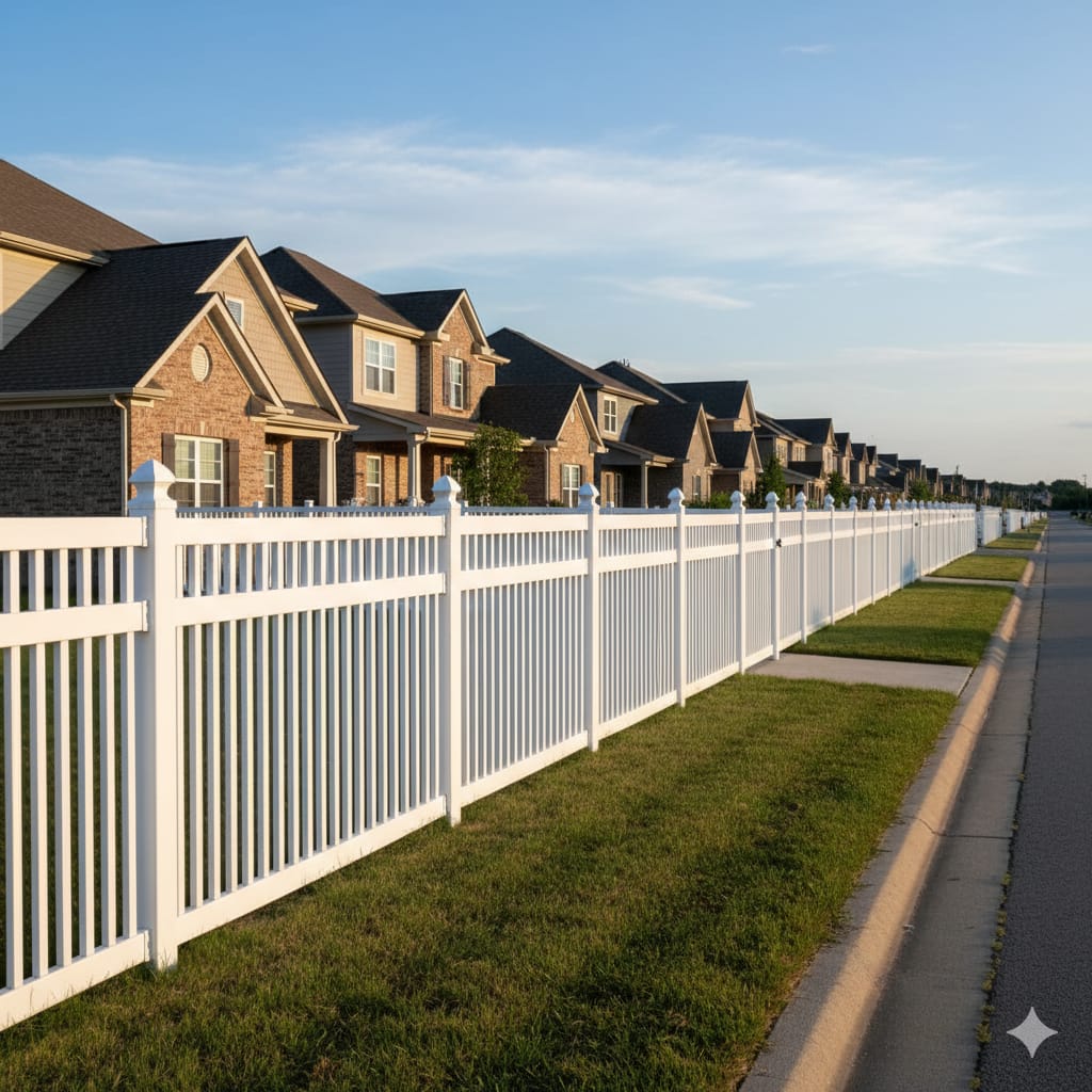 vinil fence residential