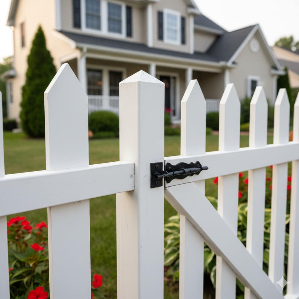 wood fence residential