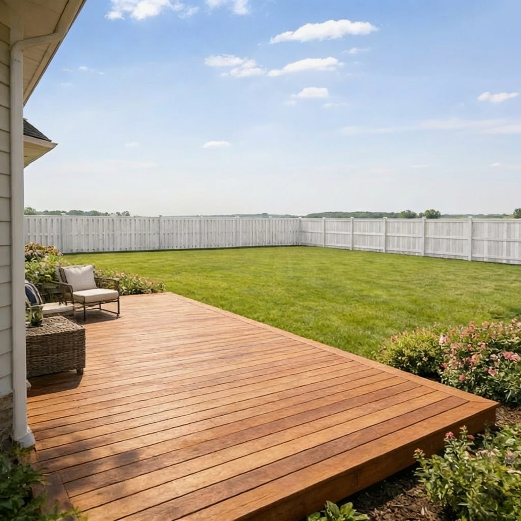 Custom decks for my backyard