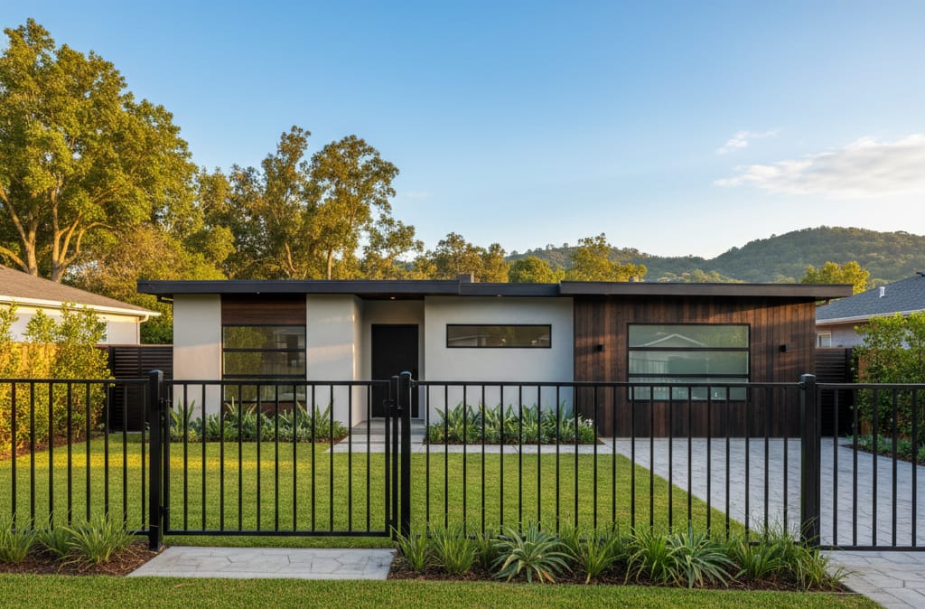 aluminum fence hause